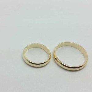 Aliança em Ouro e Prata (Ref: RU0011)